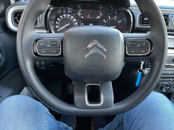 Citroen C3 III Hatchback 1.2 PureTech 82KM 2019 Citroen C3 1.2 benzyna 83 KM LED alufelgi tempomat zarej w PL zadbany, zdjęcie 12