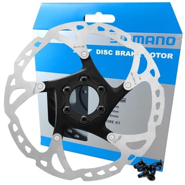 Tarcza Hamulcowa SHIMANO SLX RT76 160mm mocowanie na 6 śrub w Komplecie BOX