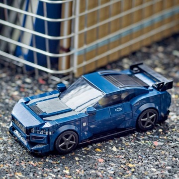 KLOCKI LEGO SPEED CHAMPIONS FORD MUSTANG WYŚCIGÓWKA SAMOCHÓD + FIGURKA XXL