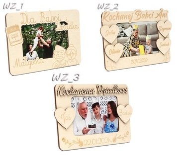 Подарок фоторамка ко Дню бабушки и дедушки