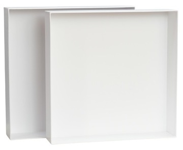 Коробка для альбома 32х32х6 см. Элегантный белый футляр