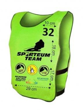 Plastron Narciarski Sportowy Zimowy XL Zielony