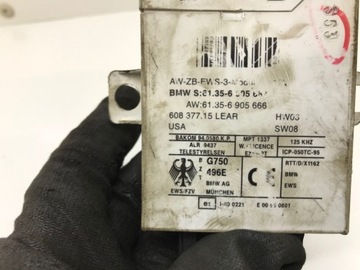 BMW X5 E53 2001 JEDNOTKA / ŘÍZENÍ ECU I KOMPLET KLÍČ