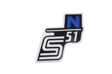 NAKLEJKA SIMSON S51 N NIEBIESKA