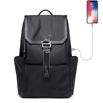 Plecak Arctic Hunter B00428 na laptopa 15,6 z USB klapa