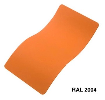 Farba Proszkowa RAL 2004 Poliestrowa Gładki Mat