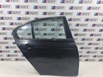 BMW 3 F30 DVEŘE PRAVÝ ZADNÍ PRAVÉ 475 BLACK SAPHIRE KOMPLETNÍ