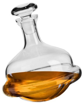 KROSNO Roly-Poly BUJANA karafka do whisky wódki