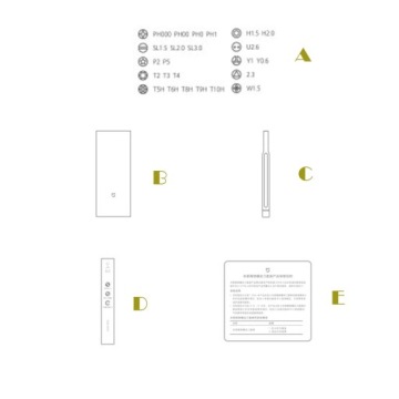 НАБОР ОТВЕРТОК XIAOMI MI ТОЧНАЯ ОТВЕРТКА 24в1