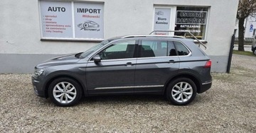 Volkswagen Tiguan II SUV 2.0 TDI 150KM 2017 Volkswagen Tiguan 2,0 TDI 150 KM 4 Motion automat Highline zarejestrowany, zdjęcie 2