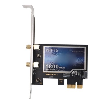 Беспроводная сетевая карта PCIE Двухдиапазонная сетевая карта Gigabit 34