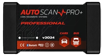 AUTOSCAN PRO+ PROFESSIONAL 2024 TESTER INTERFEJS DIAGNOSTYCZNY SKANER J. PL