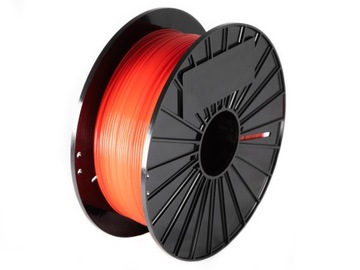 F3D FILAMENT PLA 1,75mm 1kg Transparent Red / Tr. Czerwony