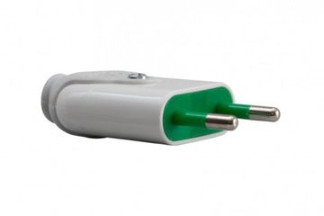 WTYCZKA PŁASKA 230V 10A BIAŁA F-ELEKTRO