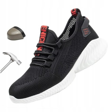 BUTY ROBOCZE PÓŁBUTY LEKKIE ODDYCHAJĄCE 35-46