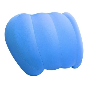Шелковая автомобильная подушка для поясницы Baseus ComfortRide Series (синяя)