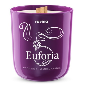 Sojowa Świeca Zapachowa w szkle Euforia 175g