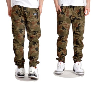 Spodnie M Bossline Casual Jogger Moro Camo joggery