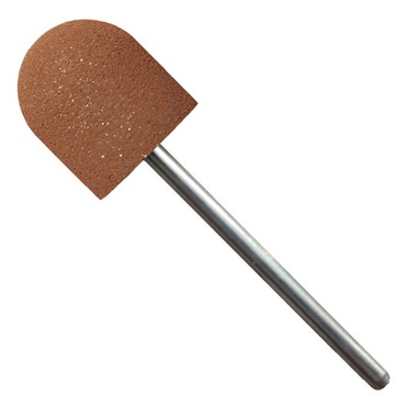 Frez silikonowy polerski do paznokci stożek #5 czerwony manicure