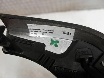 DEKORACE LIŠTA KONZOLA DESKY MERCEDES B TŘÍDA W246 LED A2466808800