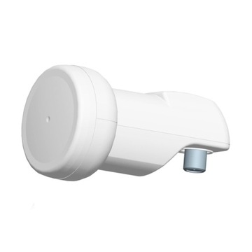Konwerter single (pojedynczy) Opticum LSP-02G + wtyk F + osłona wtyku