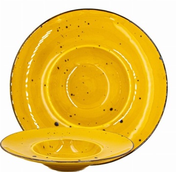 Alumina Cottage Yellow Talerz głęboki Pasta 28 cm