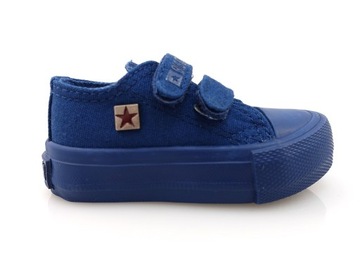 MAŁE DZIECIĘCE TRAMPKI BIG STAR JJ374039 GRANAT 17