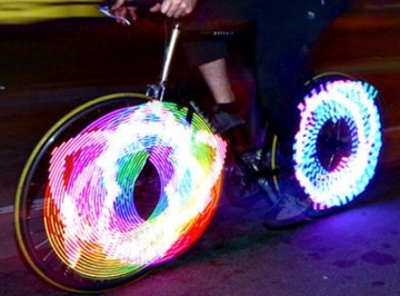 СВЕТОДИОДНАЯ ВЕЛОСИПЕДНАЯ ФОНАРЬ С ТРЕМЯ РЕЖИМАМИ