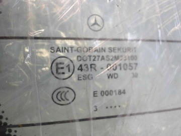 MERCEDES E S212 W212 212 KOMBI SKLO (OKNO) ZADNÍ 13