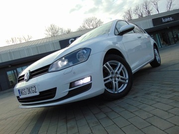 Volkswagen Golf VII Hatchback 3d 1.6 TDI BlueMotion 110KM 2015 VW GOLF 7 1.6 TDI 110 PS NAVI ALU TEMPOMAT KLIMATRONIC GRZANE FOTELE, zdjęcie 2