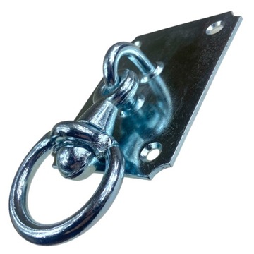 Потолочное крепление с поворотным креплением для стальных качелей-мешков-гамаков.