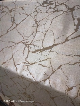 Cerata METALIZOWANA 3D metry OBRUS 140