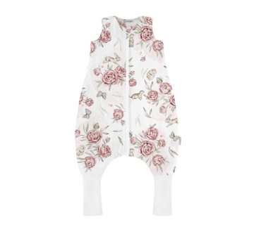 ŚPIWOREK Z NÓŻKAMI NA LATO LIGHT 1 TOG PEONY BABYSTEPS S