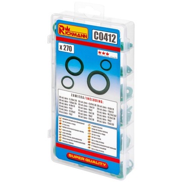 CORONA ZESTAW ORINGÓW DO KLIMATYZACJI 270SZT C0412