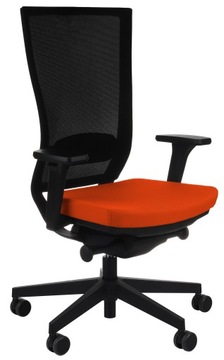 Ergonomiczny Fotel Biurowy Marti Siatka Pomarańcz