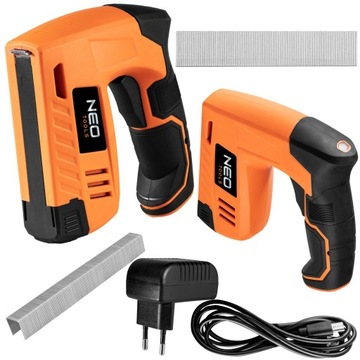 СТЕПЛЕР ДЛЯ ОБИВКИ NEO 4 В, ПИТАНИЕ от USB 16-050