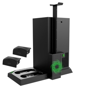 Охлаждающая станция iPega для Xbox Series X, 2 аккумулятора