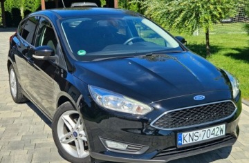Ford Focus III Sedan Facelifting 1.0 EcoBoost 100KM 2017 Ford Focus Niski przebieg,Serwisowany,Polecam Benzyna 100KM