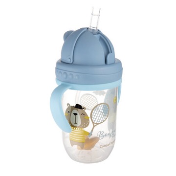 Canpol Babies, kubek z odważnikiem bonjour blue