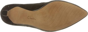 11012P15.Clarks Illeana Tulip DAMSKIE SZPILKI CZARNE 40