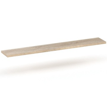 PÓŁKA ŚCIENNA WISZĄCA 100 CM DĄB SONOMA WKRĘT