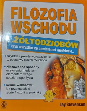 FILOZOFIA WSCHODU DLA ŻÓŁTODZIOBÓW Stevenson NOWA