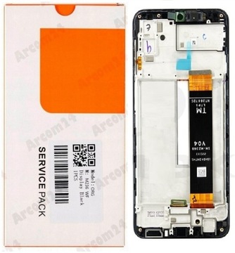 Samsung M23 M236 5G SM-M236 ORYGINAŁ OEM WYŚWIETLACZ LCD RAMKA