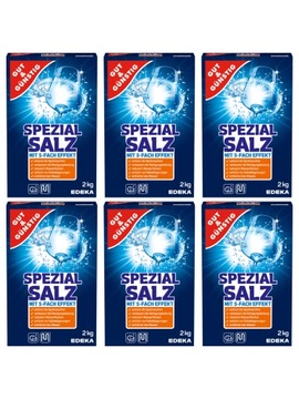 Sól do zmywarki gruboziarnista G&G 2 kg IMPORT DE Gut&Gunstig
