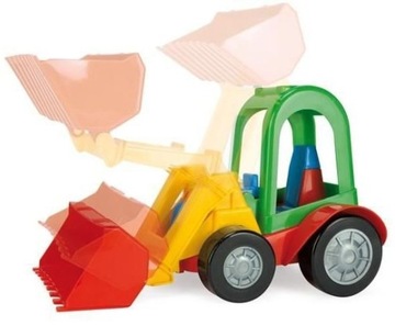 Wader 32210 Multi Truck с бульдозерным багги