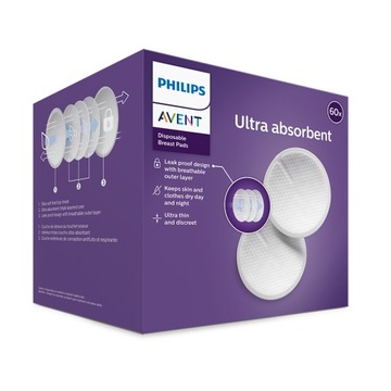 Philips Avent Wkładki laktacyjne białe 60 szt.