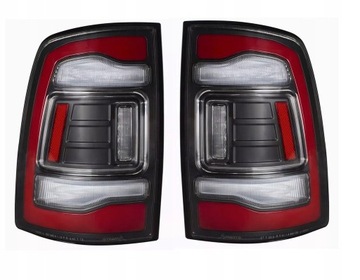 DODGE RAM 1500 2009-2018 LAMPY TYŁ FULL LED EU POMARAŃCZOWY KIERUNKOWSKAZ