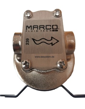 Высокопроизводительный полимерный шестеренный насос Marco UP8-P 12V 10 л/мин 4 бар, производство