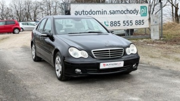 Mercedes Klasa C W203 Sedan W203 1.8 (C 180 Kompressor) 143KM 2005 Mercedes-Benz Klasa C Raty 1.8 benz Lpg Salon Polska Manual skora Klimat, zdjęcie 4