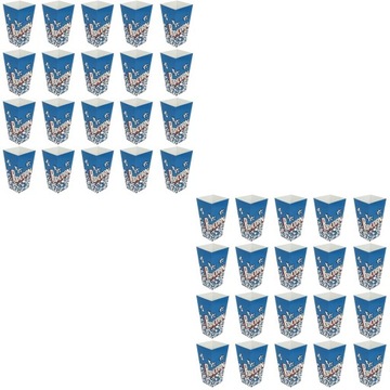 PUDEŁKO NA POPCORN POJEMNIK NA ŻYWNOŚĆ POPCORN NA POPCORN